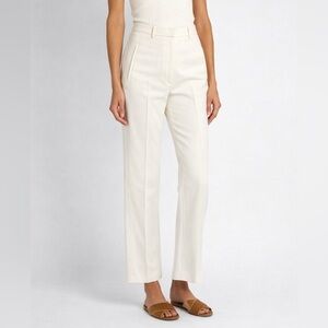 KHAITE High-Rise Straight‎ Ankle Pants